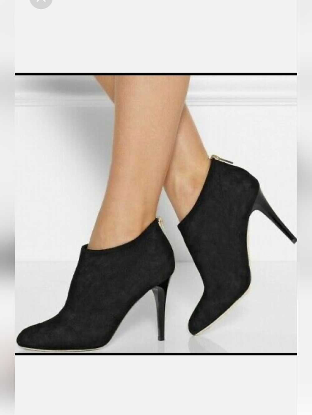 Jimmy Choo Mendez Grainy Calf Booties